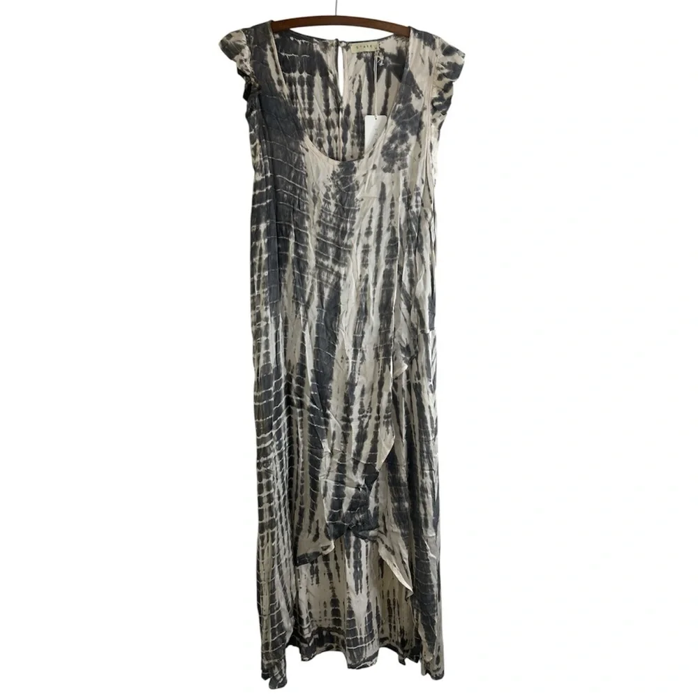 NWT STARK X Jill Dress Charcoal Vintage Dye Size Large